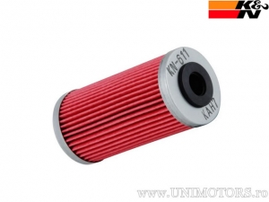 Filtro olio racing K&N KN-611 - BMW G 450 / Husqvarna SMR 449 / TC 449 / Sherco Enduro 250 / SEF 300 / Supermotard 450