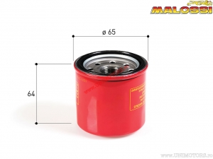 Filtro olio Red Chilli (diametro 65mm / altezza 64mm) - Honda Forza 300i H2O 4T E3 ('13-'17) - Malossi