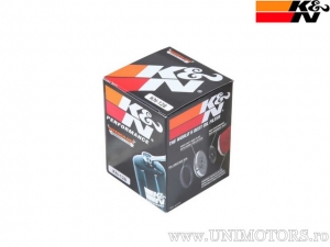 Filtru ulei racing KN-128 - Kawasaki GPZ 400 A / KAF 400 B  / KAF 400 C / KAF 400 E / KAF 400 F / KAF 400 H / KAF 400 J - K&N