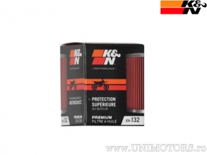 Filtru ulei racing KN-132 - Arctic Cat/Textron Cat 250 / Cat 300 / Beta Alp 125 / Suzuki AN 250 / LT-Z 250 / Yamaha YP 400 - K&N