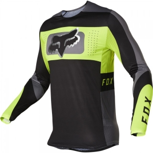 FLEXAIR MIRER JERSEY [BLK/YLW]: Mărime - XL