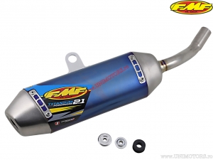 FMF Powercore 2.1 Auspuffschalldämpfer - KTM SX 125 / SX 150 / Husqvarna TC 125 ('19-'21) (Titan - Titan) - FMF