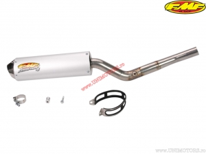 FMF Powercore 4 Auspuffschalldämpfer für Kawasaki KLX 400 R ('03-'04) / Suzuki DR-Z 400 / DR-Z 400 E ('00-'04) - (Aluminium - 