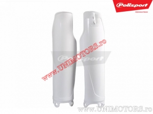 Fork Leg Protectors (White) - Kawasaki KX 250 F 4T / KX 450 F ('09-'19) - Polisport