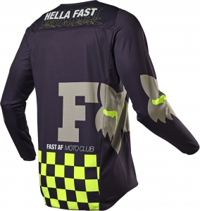 FOX 180 ILLMATIK JERSEY [DRK PUR]: Taglia - M