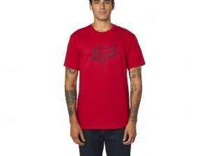 FOX LEGACY FOX HEAD SS TEE [CHILI]: Mărime - XL