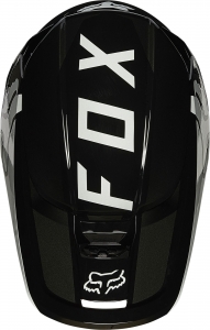 FOX V1 REVN HELM, ECE [ZWART/WIT]: Maat - M