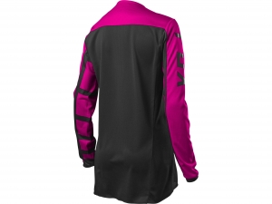 FOX WMNS 180 DJET JERSEY [BLK/PNK]: Μέγεθος - S