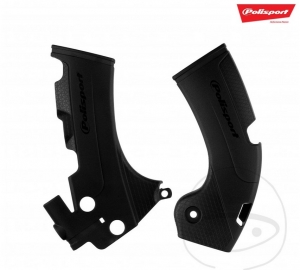 Frame Protection Set Black Polisport - Yamaha YZ 250 F 4T ('19) / Yamaha YZ 450 F ('18-'19) - JM