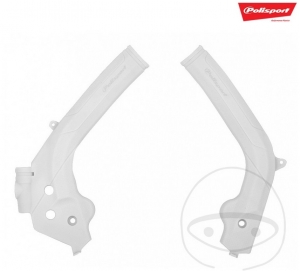 Frame protection set white Polisport - KTM EXC-F 250 ie4T Sixdays ('17-'19) / KTM EXC-F 350 ie4T ('17-'19) - JM