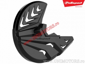 Front Brake Disc Guard Black Yamaha YZ 125 / YZ 250 2T / YZ 250 F 4T / YZ 450 F ('08-'19) - Polisport