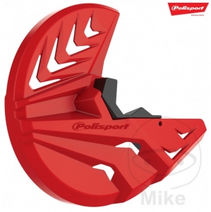 Front brake disc protection red Polisport - Gas Gas EC 250 ('09-'14) / Gas Gas EC 250 E ('11-'13) - JM