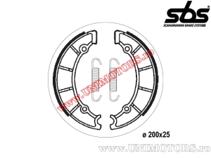 Front brake pads - 200x25mm SBS 2190 - (SBS)