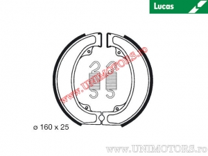 Front brake pads MCS810 - Lucas TRW