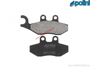 Front brake pads original (96.8x41.2x9mm / 77x41.2x9mm) - 1740041.F - Polini