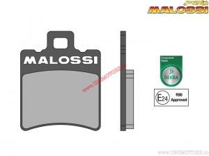 Front brake pads Sport (homologated) - Aprilia Amico 50 2T ('98->) / Honda SH 100 2T ('97->) / MBK Stunt 50 2T euro 2 - Malossi