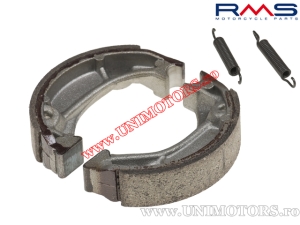 Front brake shoes - Honda Life Dio / PK Wallaroo / SA Vision Met-In 50cc - (RMS)