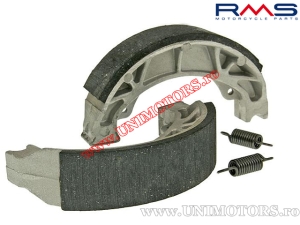 Front brake shoes - MBK Booster / Yamaha BWS / Jog / Trafic 50cc 2T - (RMS)