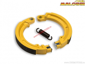 Front brake shoes - Piaggio Ape 50 2T (<-'89) / Ape FL 50 2T ('89-'90) / Vespa ET3 Primavera 125 2T / Special 50 - Malossi