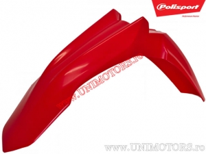 Front Fender Red - Honda CRF 250 R ('14-'17) / CRF 250 RE ('16-'17) / CRF 250 RLA ('17) / CRF 450 R ('13-'16) - Polisport