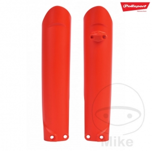 Front fork protectors set fluorescent orange Polisport - KTM EXC 250 E ('16-'17) / KTM EXC 250 E Sixdays ('16-'17) - JM