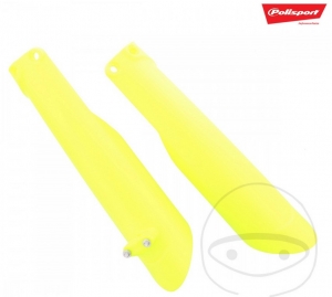 Front fork protectors set fluorescent yellow Polisport - KTM EXC 250 E ('16-'17) / KTM EXC 250 E Sixdays ('16-'17) - JM