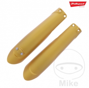 Front fork protectors set gold Polisport - KTM SX 125 ('19-'22) / KTM SX 150 ('19-'22) / KTM SX 250 ('19-'22) - JM