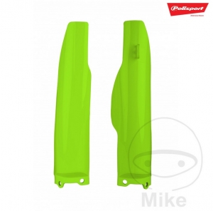 Front fork protectors set green Polisport - Kawasaki KX 125 M ('04-'08) / Kawasaki KX 250 F 4T ('04-'05) - JM