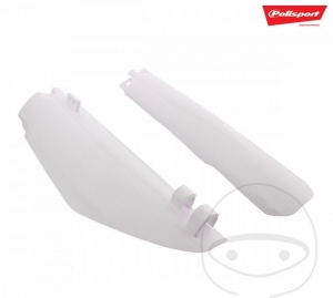 Front fork protectors set white Polisport - Kawasaki KX 250 F 4T ('06-'08) / Kawasaki KX 450 F ('06-'08) - JM