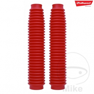 Front Fork Shock Absorber Springs Polisport 350 x 41 mm Color: Red - JM