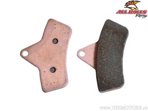 Front Left Brake Pads (Sintered) - Arctic Cat 250 2x4 / 300 4x4 / 454 4x4 / 500 FIS 4x4 w/AT / 500FIS TRV 4x4 - All Balls