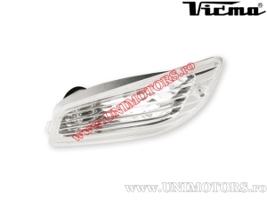 Front/Left Clear Turn Signal Piaggio Vespa LX / Vespa LXV / Vespa S - 50cc / 125cc / 150cc (Vicma)