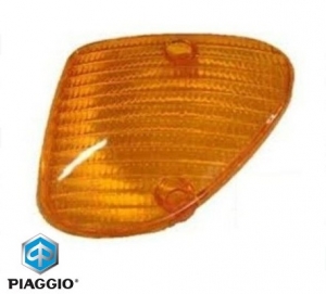 Front left turn signal glass - Piaggio Ape ('09-'15) / Ape FL3 Europa ('96-'99) / Ape Mix ('98-'08) 2T 50cc - Piaggio