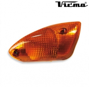 Front Left Turn Signal Glass Smoked - MBK YQ Nitro / Yamaha YQ Aerox / YQ 50 L Aerox 2T 50-100cc - Vicma