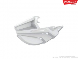 Front Lower Brake Disc Guard White - JM