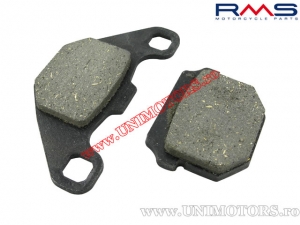 Front Organic Brake Pads - Adly ATV 300 / Aeon Cobra / CPI Hussar / Popcorn / Kawasaki KX80 / Peugeot Vivacity - (RMS)