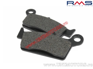 Front organic brake pads - Kymco Sniper / Peugeot SV 80 Geo ('91-'92) / SV 125 ('92) / Zenith 50 ('92-'95) - (RMS)