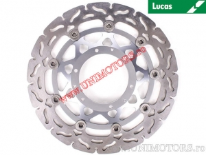 Front racing brake disc MSW244RAC floating - Lucas TRW