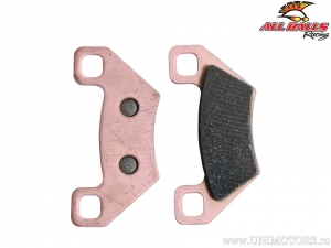 Front Right Brake Pads (Sintered) - Arctic Cat Wildcat X / 450i TRV EFI / 700TBX / Polaris Hawkeye 4x4 - All Balls