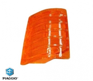 Front right turn signal glass - Piaggio Ape TM P602 (82-83) / TM P 703 (87-04) 2T 220cc / TM P 703 Diesel (87-04) 422- Piaggio