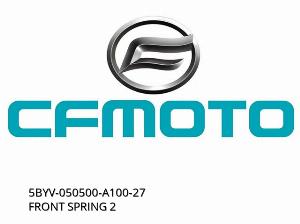 FRONT SPRING 2 - 5BYV-050500-A100-27 - CFMOTO