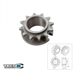 Front sprocket 11 teeth chain pitch 415 - Moped Peugeot 103 SP / MVL / Vogue LE / S2 / S2A / SE / SX / SXA / VSX 2-stroke AC 50c