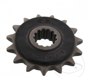 Front sprocket JTF297.15R (pitch 525) - Honda CB 500 / CB-1 400 F / CBF 500 / CBR 250 RR / CBR 400 RR / RVF 400 R / VFR 400 RIII