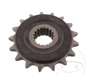 Front Sprocket JTF704.17 RB (pitch 525) - BMW F 700 800 GS / F 750 850 GS / F 800 800 GS / F 850 850 GS / F 900 900 R / XR - JM