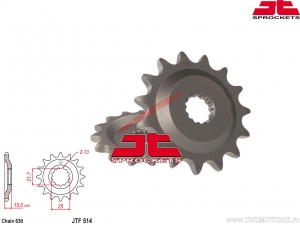 Front sprocket Kawasaki Z 750 GP Uni Trak ('83-'84) / GPZ 750 A Uni Trak ('85) - JTF 514 - JT