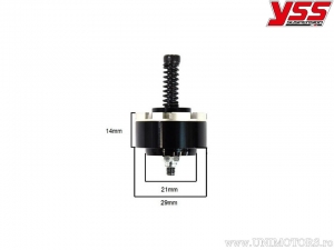 Front telescopic valve set 29mm - Harley Davidson FXD 1340 Dyna Super Glide / Honda CBR 250 R / Kawasaki GPZ 900 R Ninja - YSS