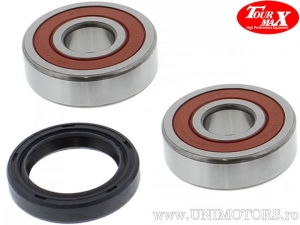 Front Wheel Bearing and Oil Seal Kit - Kawasaki H1 500 Mach 3 ('69-'70) / Kawasaki H1 500 A Mach 3 ('71) - TourMax