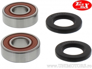 Front Wheel Bearing and Oil Seal Kit - Kawasaki W 650 A Hochlenker ('99-'00) - TourMax