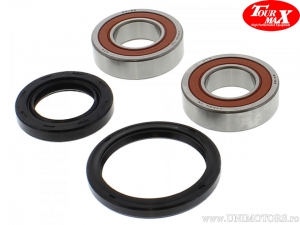 Front Wheel Bearing and Oil Seal Kit - Yamaha FZR 1000 Genesis / XJR 1300 / YZF 1000 R Thunder Ace / YZF 750 SP - TourMax