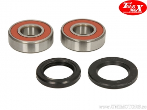 Front Wheel Bearing and Seal Kit - Kawasaki ZXR 750 H Stinger ('89-'90) / Kawasaki ZZR 1100 C ('90-'92) - TourMax